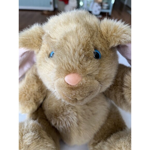 Vintage Applause Spring Tapestry "Lewis" Bunny Stuffed Plush 9" Tall - Picture 2 of 8